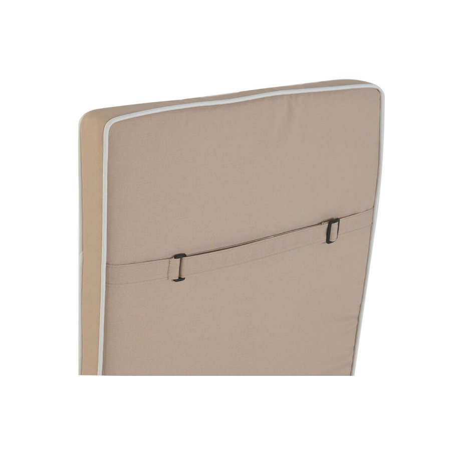 Hynde til liggestol Home ESPRIT Hvid Beige Have 115 X 42 X 5 CM #6