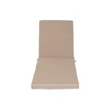 Hynde til liggestol Home ESPRIT Hvid Beige Have 190 x 60 x 5 cm #2