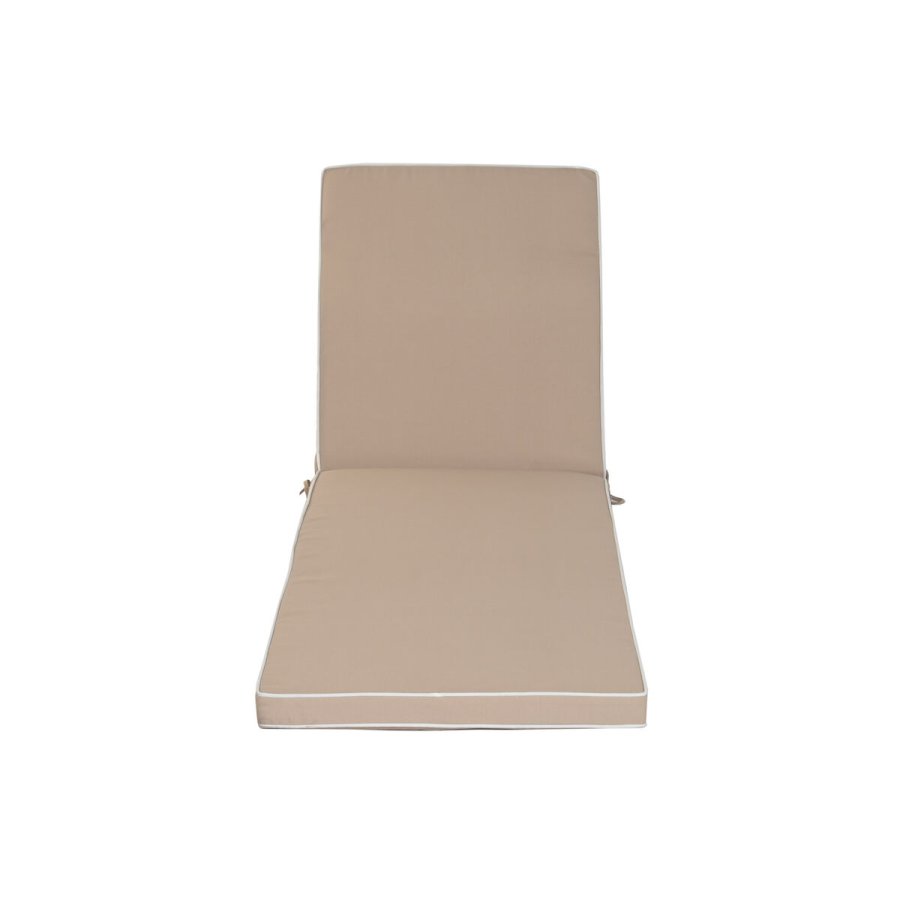 Hynde til liggestol Home ESPRIT Hvid Beige Have 190 x 60 x 5 cm #2