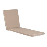 Hynde til liggestol Home ESPRIT Hvid Beige Have 190 x 60 x 5 cm #1