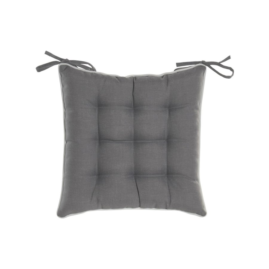 Pude Home ESPRIT Hvid Lysegr� Have 40 x 40 x 5 cm #1