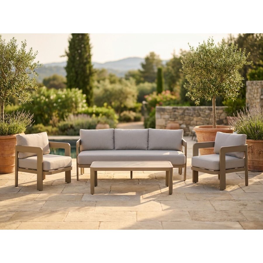 Havesofa Home ESPRIT Brun 188 X 75 X 67 CM #2