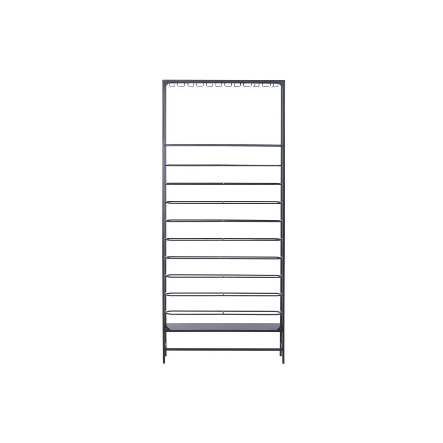 Flaskereol Home ESPRIT Sort 75 X 16 X 180 CM #4