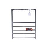 Flaskereol Home ESPRIT Sort 75 X 16 X 180 CM #7