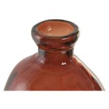 Vase Home ESPRIT Rav To-farvet Genbrugsglas Kolonistil 33 x 33 x 74 cm #2