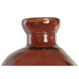 Vase Home ESPRIT Rav To-farvet Genbrugsglas Kolonistil 33 x 33 x 74 cm #4