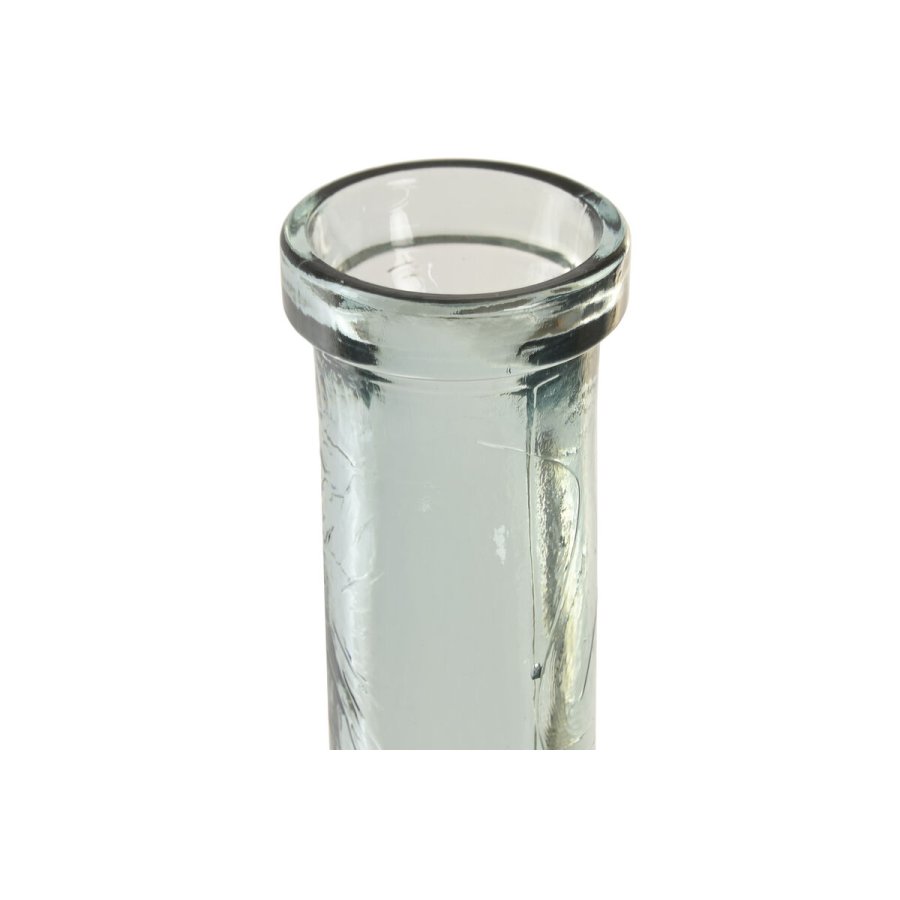 Vase Home ESPRIT Gennemsigtig Genbrugsglas Urban 33 x 33 x 100 cm #2