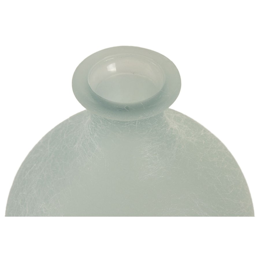 Vase Home ESPRIT Himmelbl� Genbrugsglas Middelhavet 16 x 16 x 38 cm #2