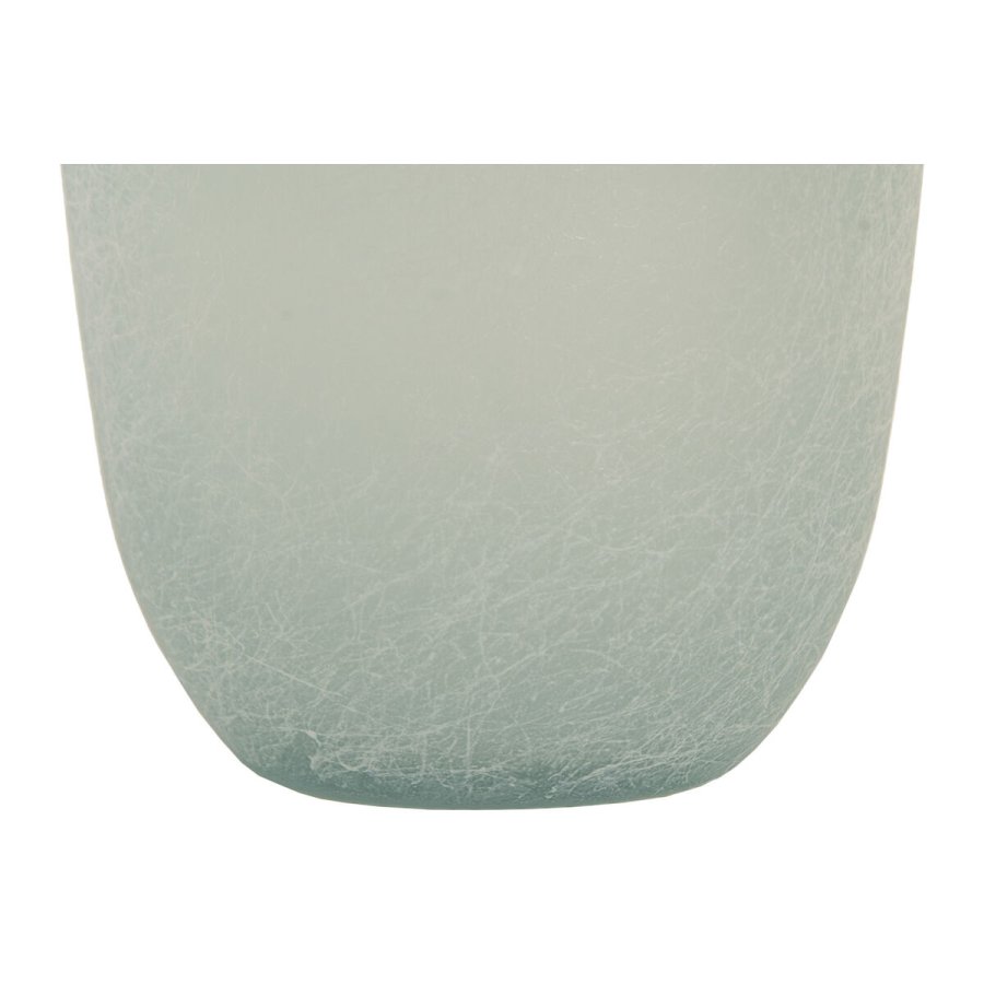 Vase Home ESPRIT Himmelbl� Genbrugsglas Middelhavet 16 x 16 x 38 cm #3