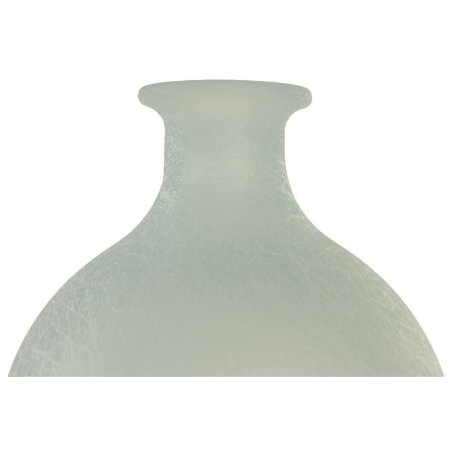 Vase Home ESPRIT Himmelbl� Genbrugsglas Middelhavet 16 x 16 x 38 cm #4