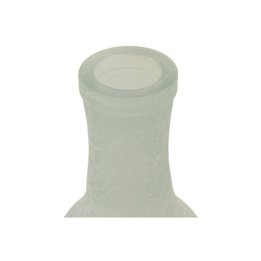 Vase Home ESPRIT Himmelbl� Genbrugsglas Middelhavet 17 x 17 x 45 cm #2