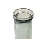 Vase Home ESPRIT To-farvet Genbrugsglas Middelhavet 14 x 14 x 50 cm #2
