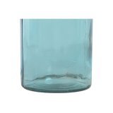 Vase Home ESPRIT To-farvet Genbrugsglas Middelhavet 14 x 14 x 50 cm #3