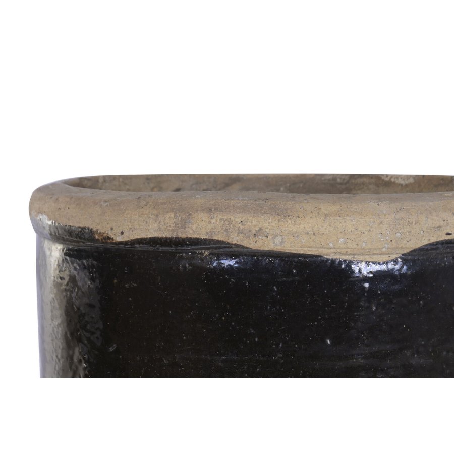 Vase Home ESPRIT Sort Ler Orientalsk 58 X 58 X 95 CM #2