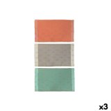Strandh�ndkl�de Home ESPRIT Gr�n Beige Gylden Koral Polyester Bomuld (3) #1
