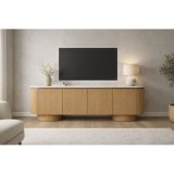 m�bler Home ESPRIT Lys brun 200 X 40 X 45 CM #2