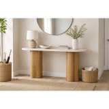 Sofabord Home ESPRIT Lys brun 150 x 40 x 78 cm #2