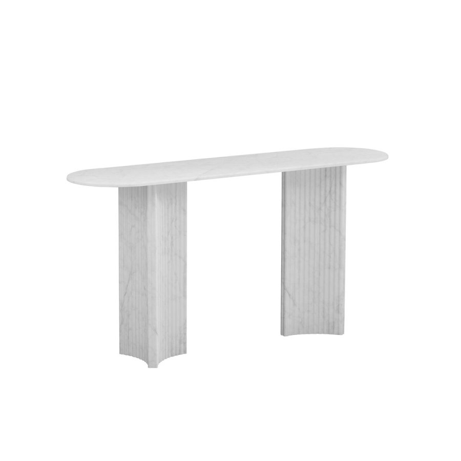 Sofabord Home ESPRIT Hvid 150 x 40 x 78 cm #1