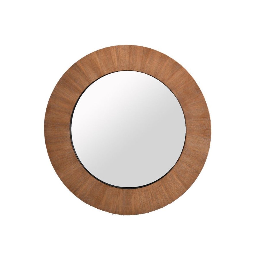 V�gspejl Home ESPRIT Brun Sixties 91 X 4,5 X 91 CM #1