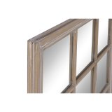 V�gspejl Home ESPRIT Natur Vindue 90 x 3,5 x 120 cm #2