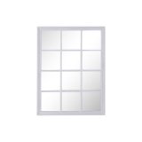 V�gspejl Home ESPRIT Hvid Vindue 90 x 3,5 x 120 cm #1