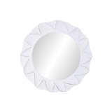 V�gspejl Home ESPRIT Hvid Scandi 81 X 3 X 78 CM #1