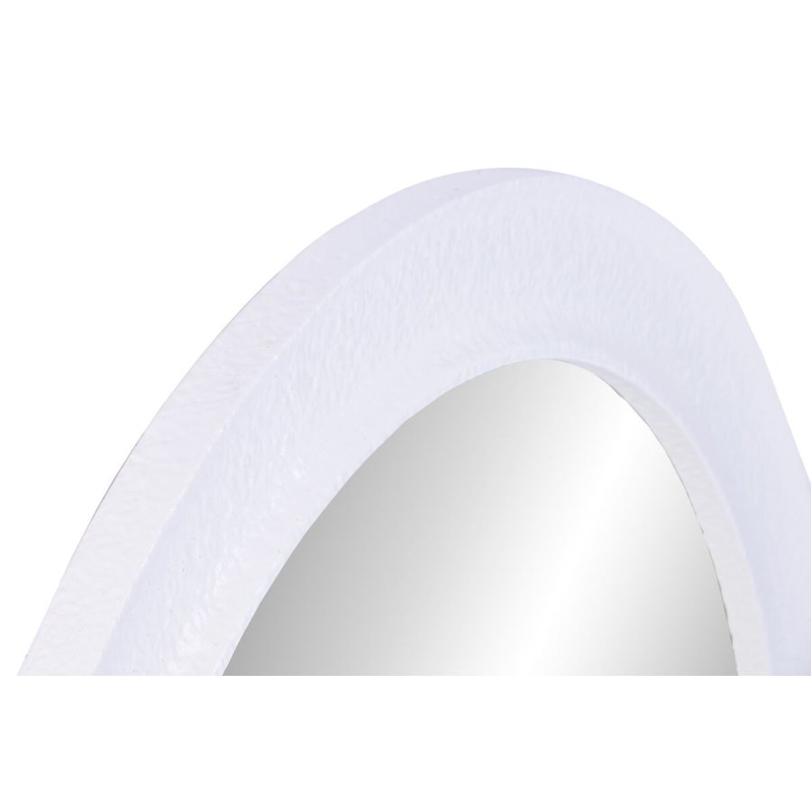 V�gspejl Home ESPRIT Hvid Scandi 80 x 2,8 x 80 cm #2