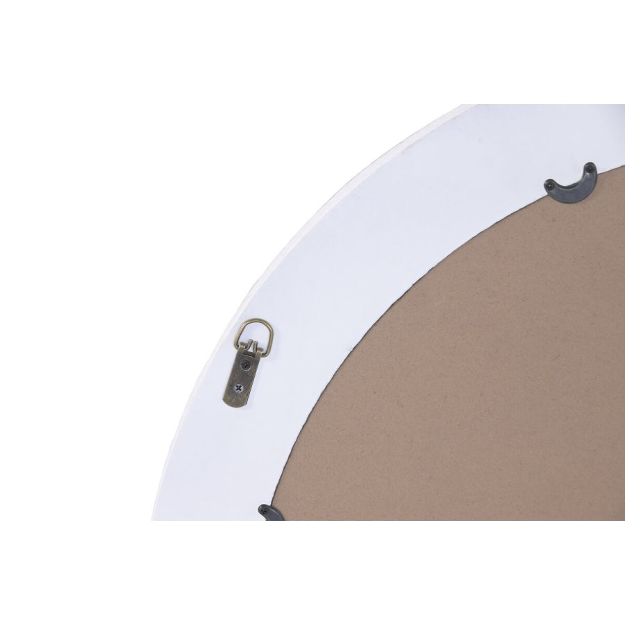 V�gspejl Home ESPRIT Hvid Scandi 80 x 2,8 x 80 cm #4