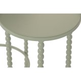 S�t med 3 borde Home ESPRIT Gr�n 32 x 32 x 70 cm (3 Dele) #3