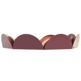Borddekoration Home ESPRIT Orange Pink R�dbrun Urban (3 Dele) #3