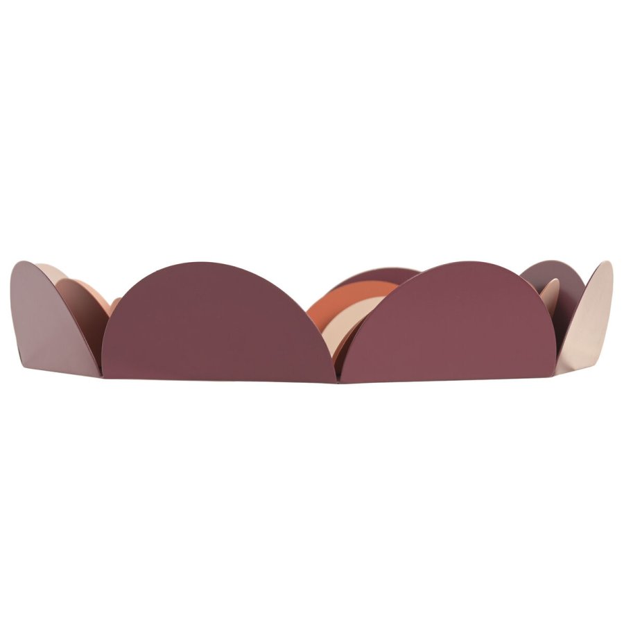 Borddekoration Home ESPRIT Orange Pink R�dbrun Urban (3 Dele) #3