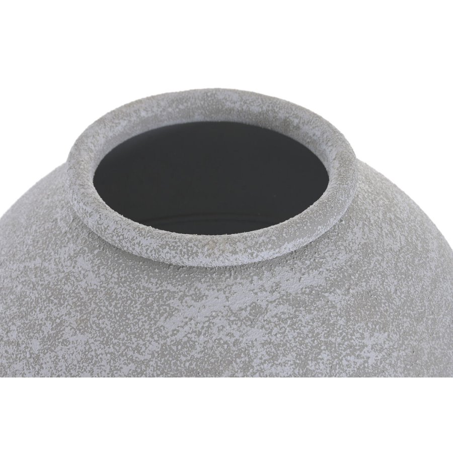 Vase Home ESPRIT Gr� Metal Brugt 35 x 35 x 38 cm #2