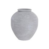 Vase Home ESPRIT Gr� Metal Brugt 35 x 35 x 38 cm #1