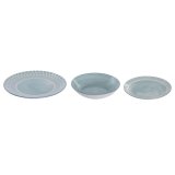 Madlavningss�t Home ESPRIT Turkisbl� Porcel�n 18 Dele #3