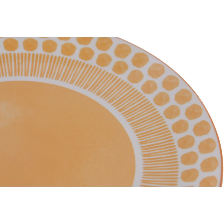 Madlavningss�t Home ESPRIT Orange Porcel�n 18 Dele #4