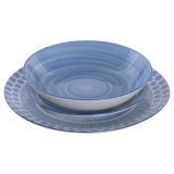 Madlavningss�t Home ESPRIT Lysebl� Porcel�n 18 Dele #2