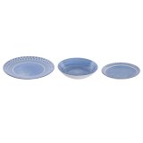 Madlavningss�t Home ESPRIT Lysebl� Porcel�n 18 Dele #3