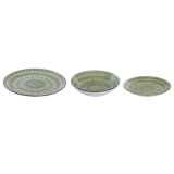 Madlavningss�t Home ESPRIT Gr�n Porcel�n Araber 18 Dele #3