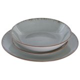 Madlavningss�t Home ESPRIT Lysegr�n Porcel�n 18 Dele #2