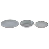Madlavningss�t Home ESPRIT Lysegr�n Porcel�n 18 Dele #3