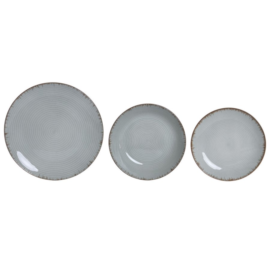 Madlavningss�t Home ESPRIT Lysegr�n Porcel�n 18 Dele #1