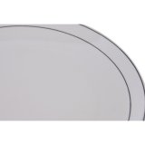 Madlavningss�t Home ESPRIT Hvid Sort Porcel�n 18 Dele #4
