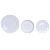Madlavningss�t Home ESPRIT Hvid Porcel�n Glam 18 Dele #1