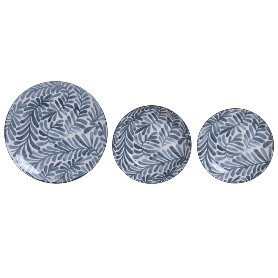 Madlavningss�t Home ESPRIT Bl� Porcel�n 18 Dele #1