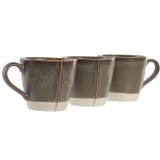 Set med kopper Home ESPRIT Gr�n Urban 160 ml #3