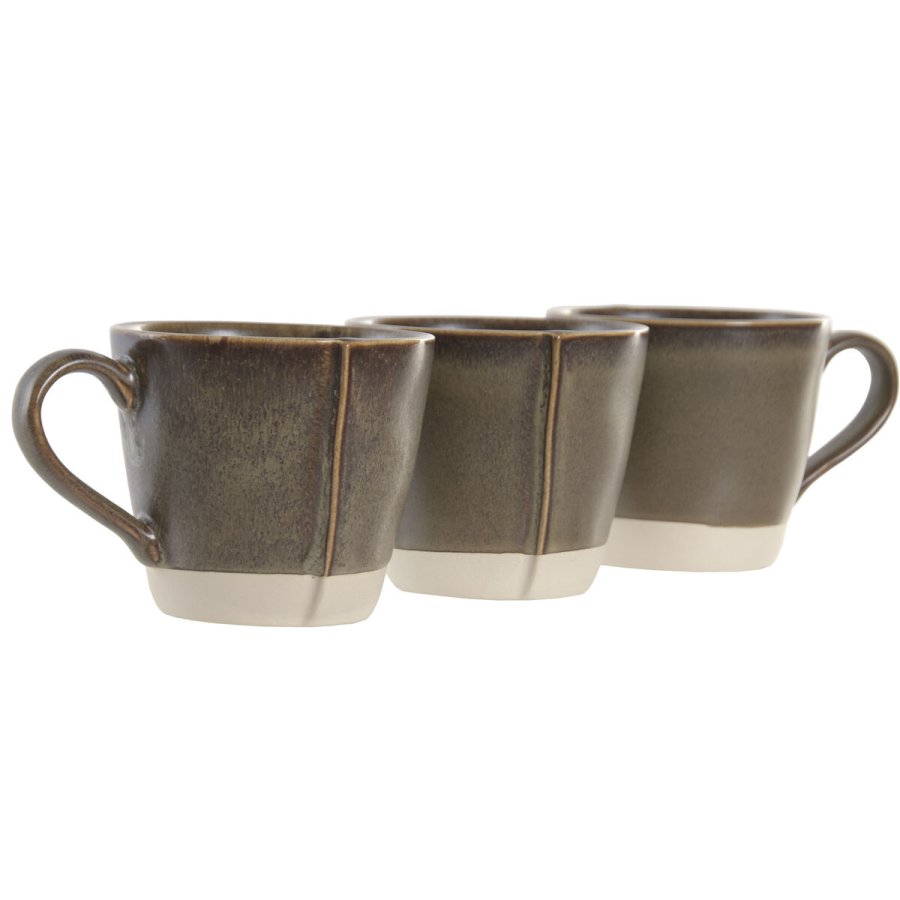 Set med kopper Home ESPRIT Gr�n Urban 160 ml #3