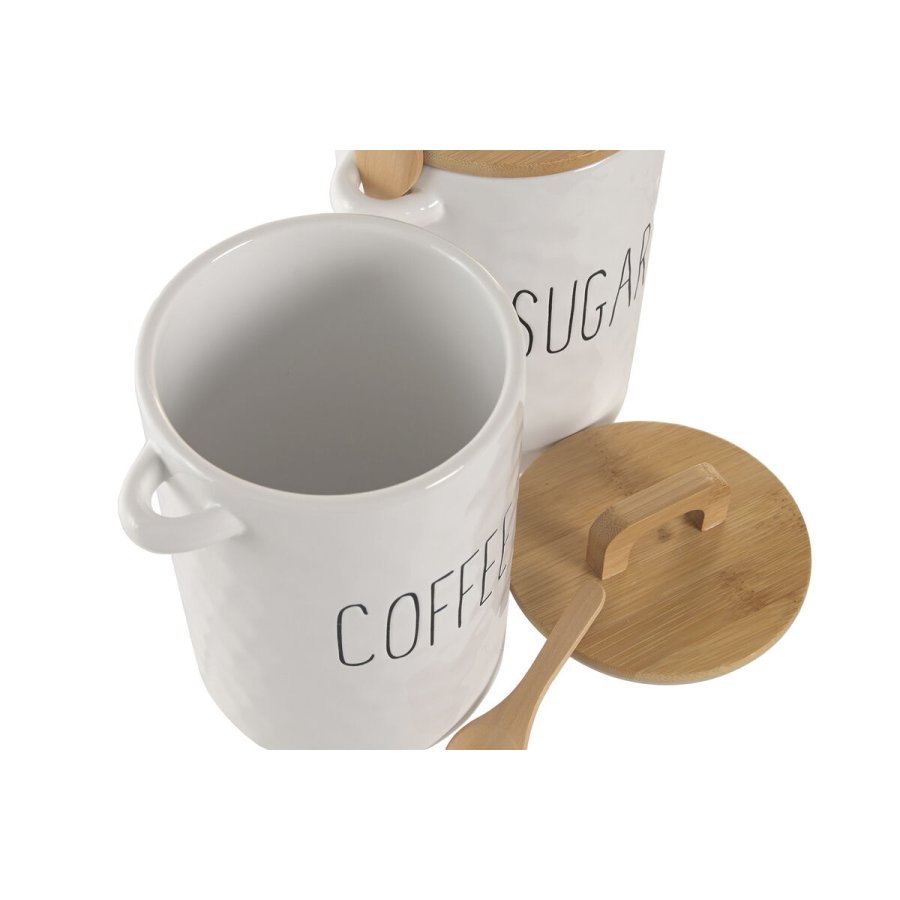 Blik Home ESPRIT Hvid Natur Ske Cottage 12 Dele (2) #3