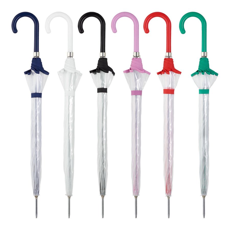 Automatisk paraply C-Collection 429 Gennemsigtig  93 cm Lngde #1