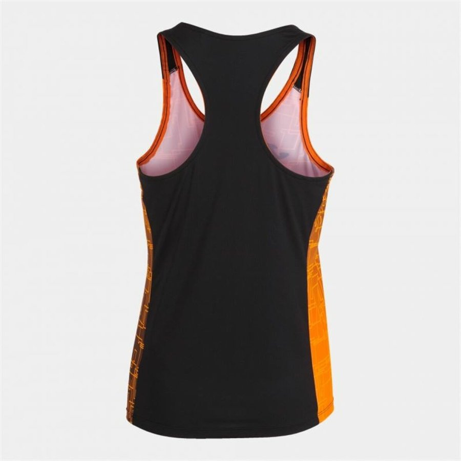 Tank top kvinder Joma Sport Elite VIII Sort Orange #2