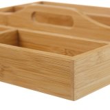 Bestikholder Natur Bambus 31 x 31 x 6,5 cm #4